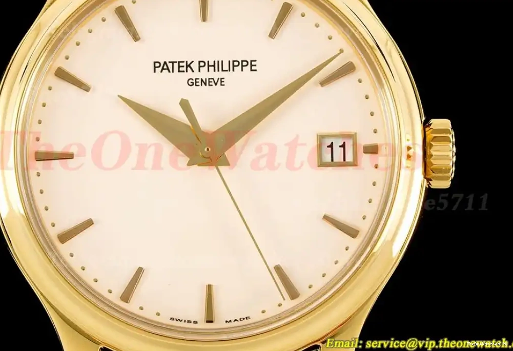Lvory White V2 Ref.5227 3KF Series Calatrava LE 324 YG 0518